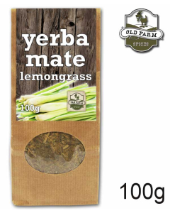 YERBA MATE Z TRAWĄ CYTRYNOWĄ 100 G